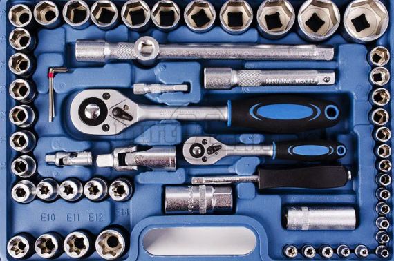 Набір ключів, набір інструментів MASTIFF на 108 предметів | Зображення 1