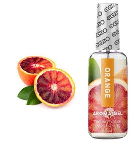Їстівний гель-лубрикант EGZO AROMA GEL-Апельсин, 50 мл