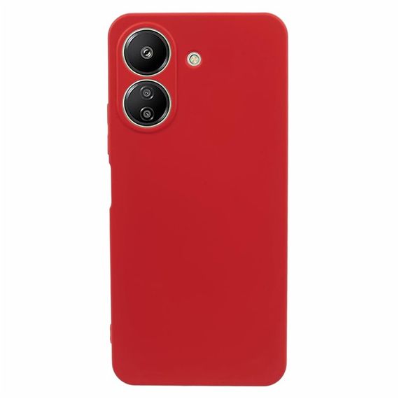 Чохол Candy Silicone для Xiaomi Redmi 13C / Poco C65 колір Червоний | Зображення 4