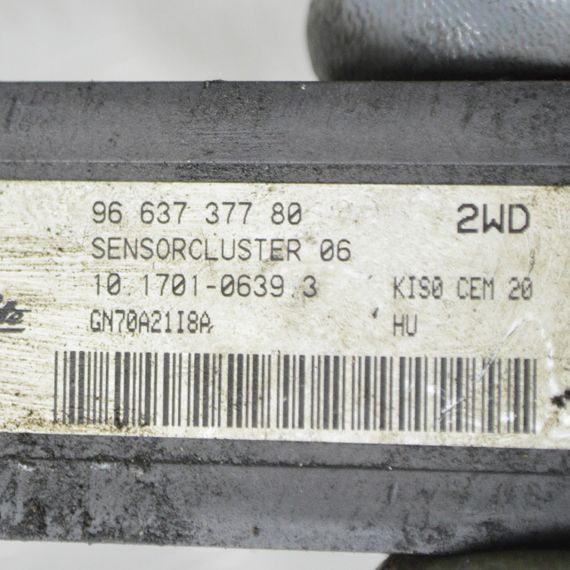 Датчик курсової стійкості ESP Citroen C3 Picasso модуль ESP ЕСП датчик прискорення Сітроєн С3 9663737780 | Зображення 2