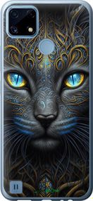Чохол на Realme C21 Кішка "5548u-2321-2448"