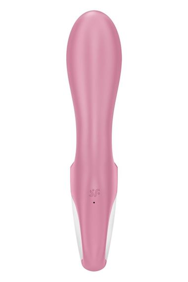 Вибратор кролик Satisfyer Air Pump Bunny 2 с технологией давления воздуха, розовый Sex Aura | Зображення 3