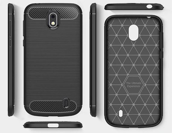 Чохол PRIMO Carbon Fiber для Nokia Series 1 Dual Sim Black | Зображення 2
