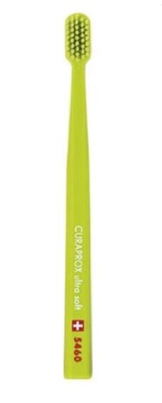 Зубна щітка Curaprox CS 5460 "Ultra Soft", d 0,10 мм. Салатовий з салатовим (LG)