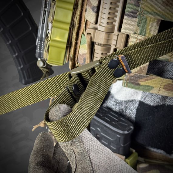 Ремінь збройовий одно/двоточковий RAGNAROK "ODIN" Gen.II sling Олива | Зображення 5