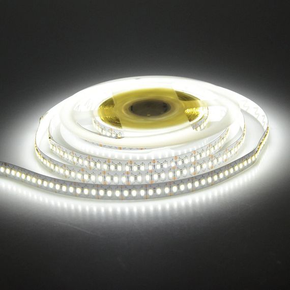 Світлодіодна стрічка негерметична нейтральний відтінок 12V 20.4W 3014 NW WHITE PCB IP20 1m (BY-029/204)