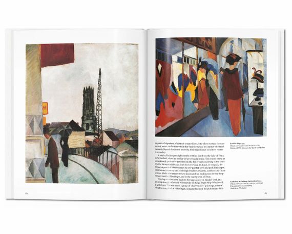 Август Макке книги про життя великих художників Macke - Taschen Подарункові книги про мистецтво | Зображення 4