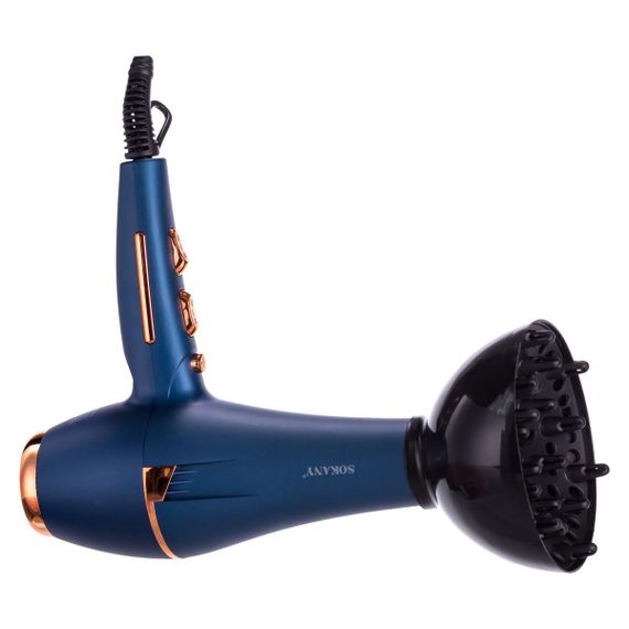 Професійний фен для волосся з насадками концентратор і дифузор 2400 Вт Sokany SK-14001 | Зображення 5