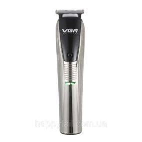Машинка для стрижки VGR акумуляторна срібло HP-V-029