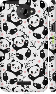 Чохол на HTC One X Панди "4318c-42-2448"