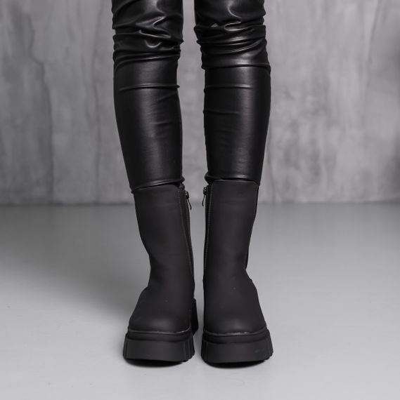Ботинки женские зимние Fashion Rosie 3876 40 размер 255 см Черный | Зображення 1