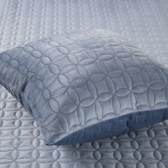 Наволочка декоративная с замком ТЕП VELOUR Мозаика 2-05175_36298 45х45 см синяя | Зображення 1