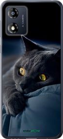 Чохол на Motorola Moto E13 Димчастий кіт "825u-3053-2448"