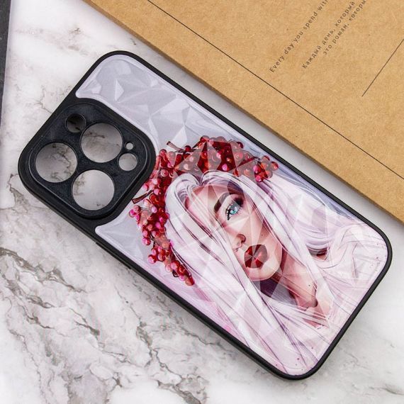TPU+PC чохол Prisma Ladies для Apple iPhone 14 Pro (6.1") TPU+PC, Ukrainian Girl | Зображення 3