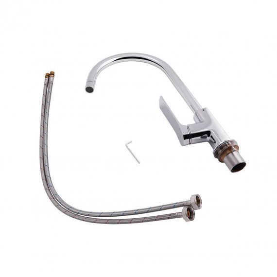 Смеситель для кухни Qtap Slavonice QTSLV9042103UC Chrome | Зображення 3