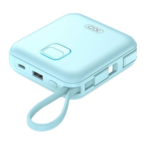 Універсальна Мобільна Батарея Power Bank XO PR235 22.5W with built-in iP and TYPE-C cable 10000 mAh Колір | Зображення 8