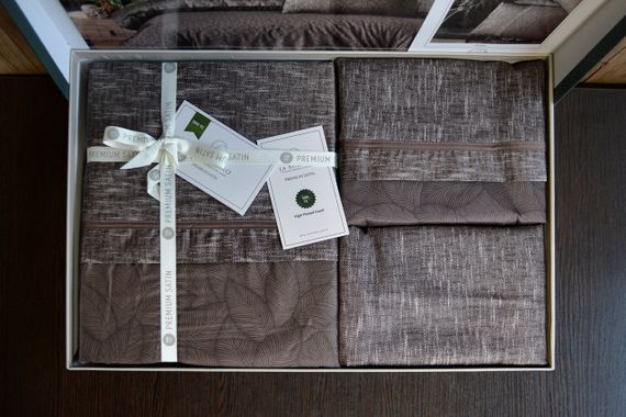 Постільна білизна La Romano Premium Satin 200×220 Ruslan Iron | Зображення 1
