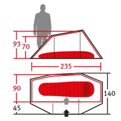 Палатка Wechsel Aurora 1 TL Laurel Oak (231065) | Зображення 4
