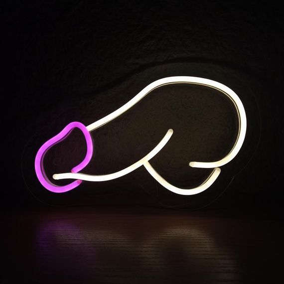 Неоновий світильник Пеніс big 500х300 acr-n000107 | Зображення 1