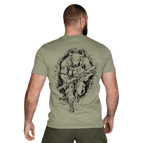 Футболка Bavovna Taurus Хакі (8011), XXXL | Зображення 2
