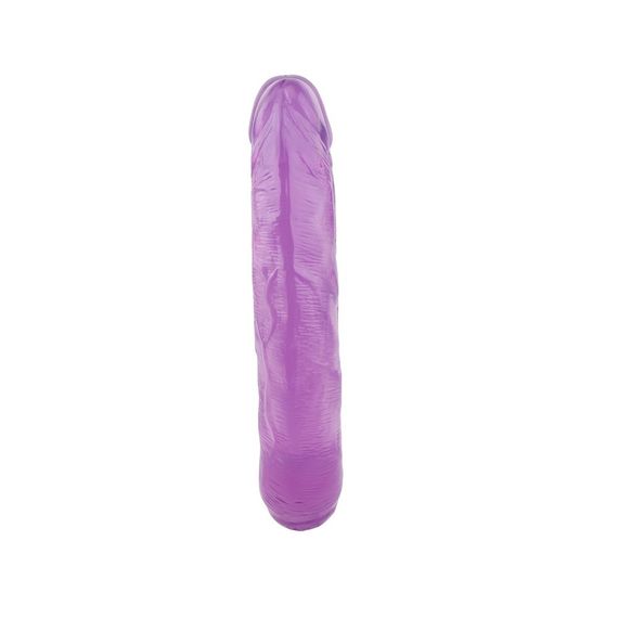 Фалоімітатор подвійний Chisa Hi-Rubber, фіолетовий Sex Aura | Зображення 3
