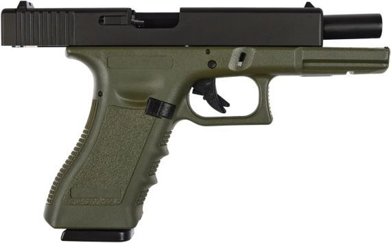 Пістолет страйкбольний Evolution E017 Gas 6 мм OD Green | Зображення 5