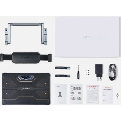 Планшет OUKITEL RT8 6/256GB Dual Sim Black with hand (6931940756402) | Зображення 4