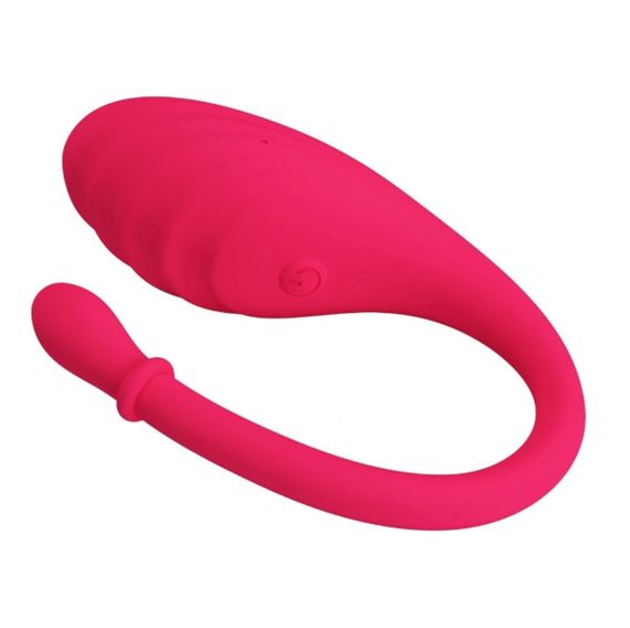 Віброяйце Romance Undine Vibro-Bullet силіконове, з додатком, рожеве, 20,5 х 3,4 см Sex Aura | Зображення 3
