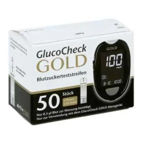 Тест-сумки Gluco Check Gold 50 шт. Глюко Чек Голд