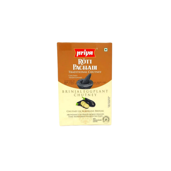 Чатні Баклажановий паштет до рису та хлібу Priya 100г 785018200528