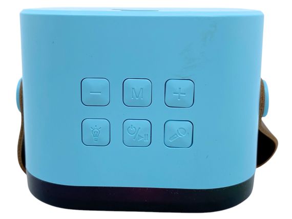 Караоке система детская колонка 2 микрофона bluetooth с подсветкой, регулятором громкости беспроводная K12 | Зображення 6