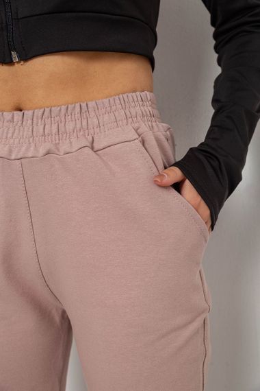 Спортивні штани жіночі 238R325, колір мокко, 238R57673 | Зображення 4