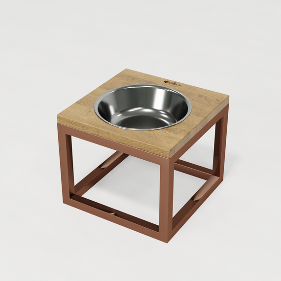 Миска на подставке для больших собак Hollky Base Solo XL (1 × 1,8 л) Solo XL-262620- GLNT | Зображення 5