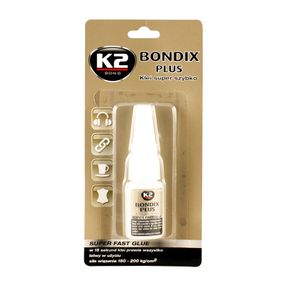 Суперклей BONDIX PLUS 10 г, 15 секунд, B101