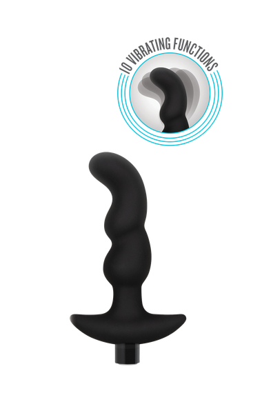 Массажер простаты Blush Anal Adventures Platinum Silicone Vibrating sexstyle | Зображення 1