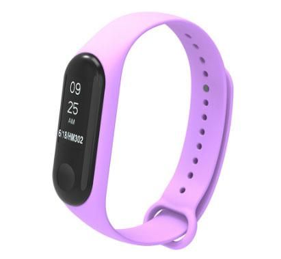 Силіконовий ремінець Primo для фітнес-браслета Xiaomi Mi Band 3 / Band 4 - Purple | Зображення 1