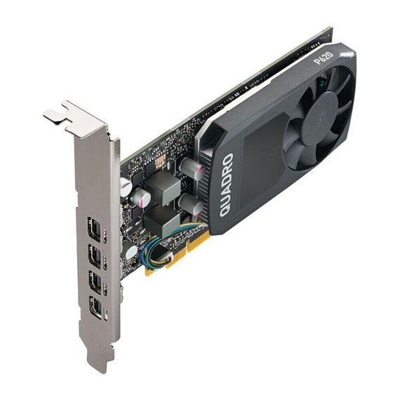 Дискретная видеокарта nVidia Quadro P620, 2 GB GDDR5, 128-bit / 4x miniDisplayPort б/у