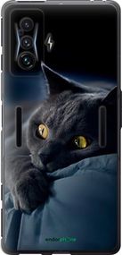 Чохол на Xiaomi Poco F4 GT Димчастий кіт "825u-2958-2448"