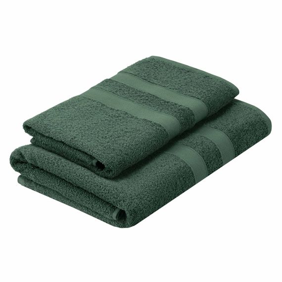 Набір рушників махрових Ardesto Splendid 50х90см, 70х140см, 2шт, 100% бавовна, зелений (ART2359GE) | Зображення 4
