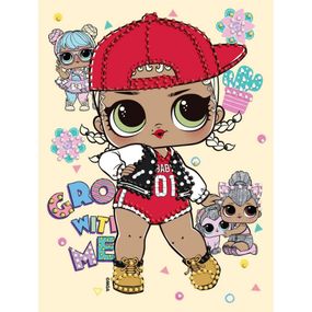 Алмазна мозаїка "L.O.L. Surprise! SWAG" AML1196, 15x20 см