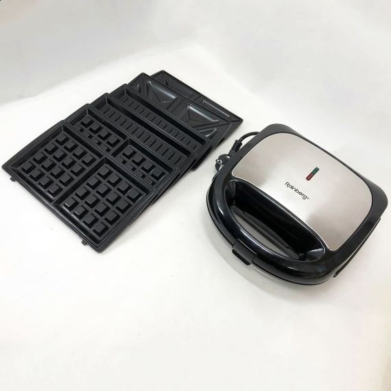 Електрогриль притискний для м'яса, Електричний двосторонній контактний гриль, Сендвічниця бутербродів DA-29 | Зображення 5