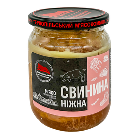 Свинина ніжна Тернопільський м'ясокомбінат 500 г