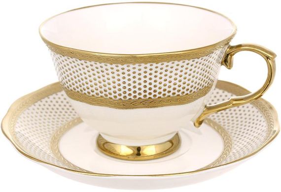 Порцеляновий чайний сервіз для 6 персон Афродіта 240мл