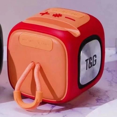 Колонка портативна Bluetooth T&G TG359 червона червона | Зображення 1