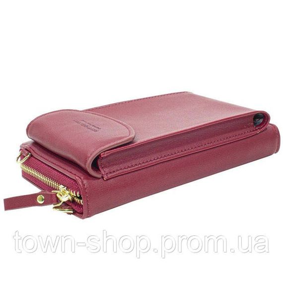 Женский кошелек Baellerry N8591 Red сумка-клатч для телефона денег банковских карт | Зображення 1