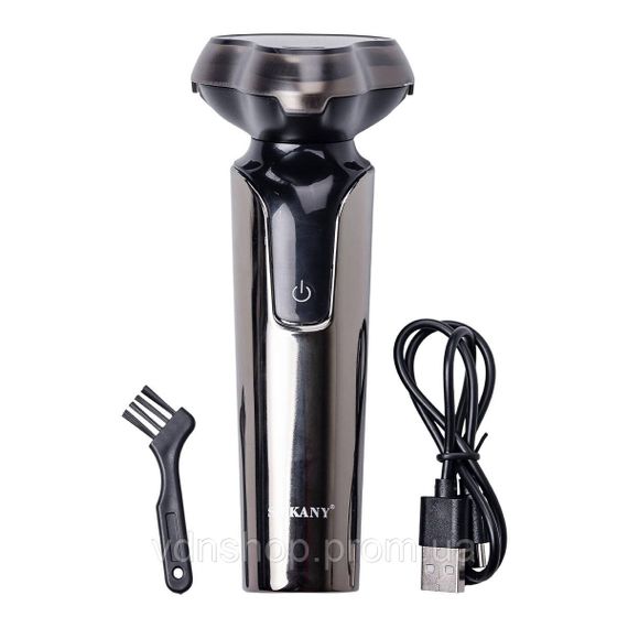 Електробритва акумуляторна 1200 mAh професійна портативна бритва для чоловіків Sokany SK-16040 | Зображення 1