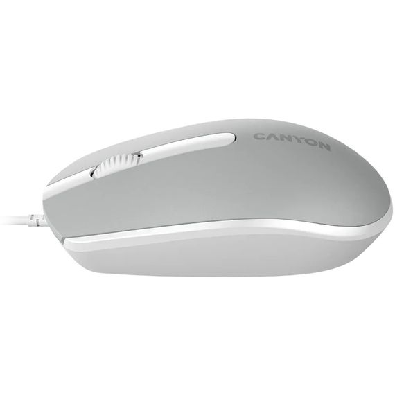 Мышь компьютерная проводная Canyon M-10 Dark Gray CNE-CMS10DG темно-серая | Зображення 4