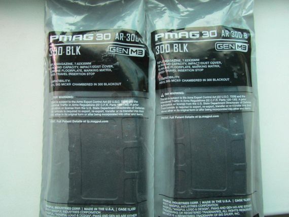 Магазин Магазин на 30 патронов Магазин Magpul PMAG 30 кал. 300 Магазин 300 Рожки Рожки на АР М4 | Зображення 3