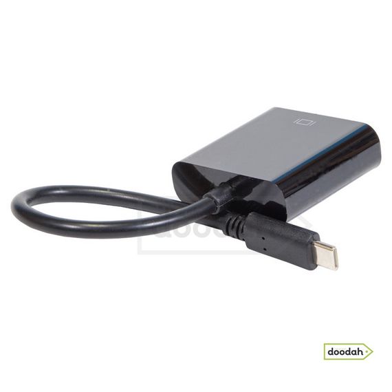 Перехідник (відео конвертер на дроті 1080P) USB Type C- VGA - Tishric. Гарантія 6 міс. | Зображення 2