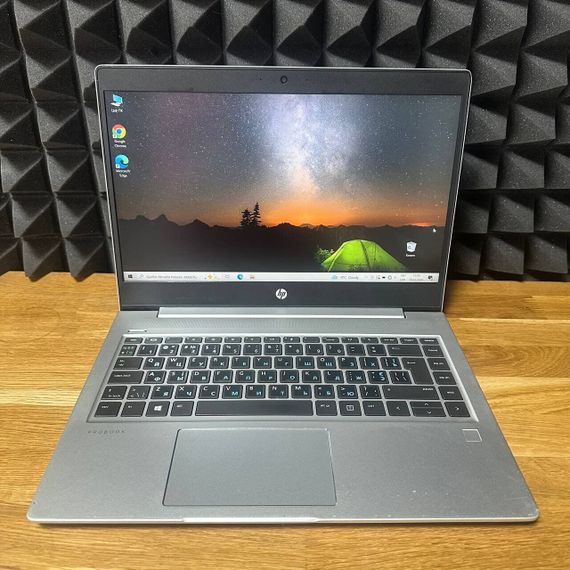 Ультрабук HP ProBook 445R G6 / 14" (1920x1080) IPS / AMD Ryzen 3 2200U (2 (4) ядра по 2.5 GHz) / 16 GB DDR4 / 256 GB SSD / AMD Radeon Vega 3 Graphics / WebCam б/у | Зображення 1